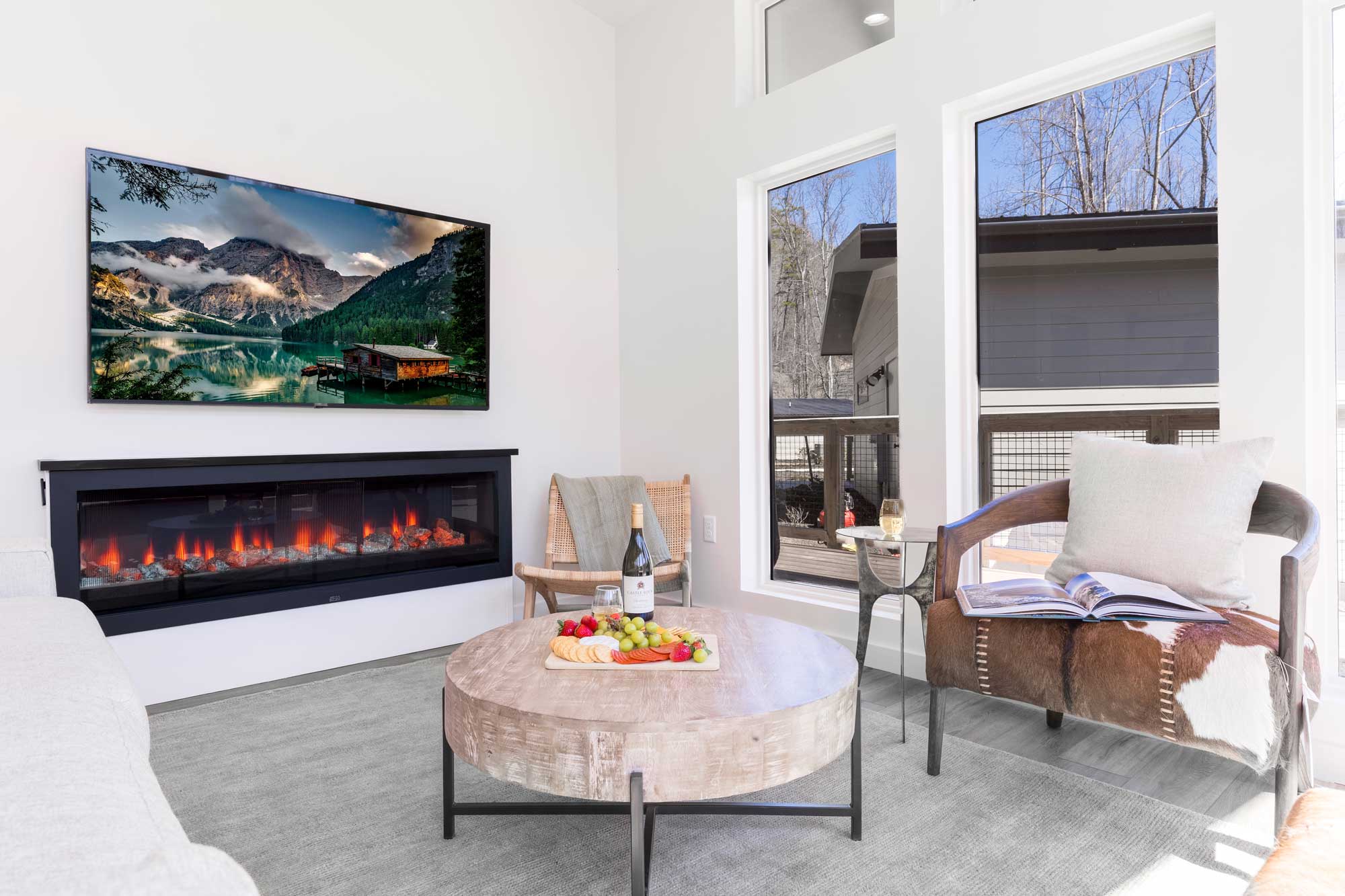 Hemlocks Sitting Area Fire