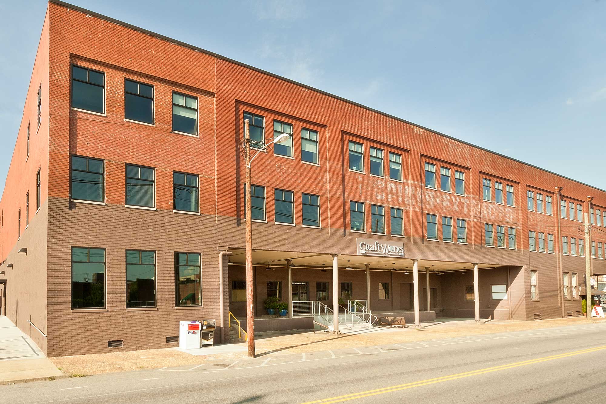 201 W Main St Building After 1